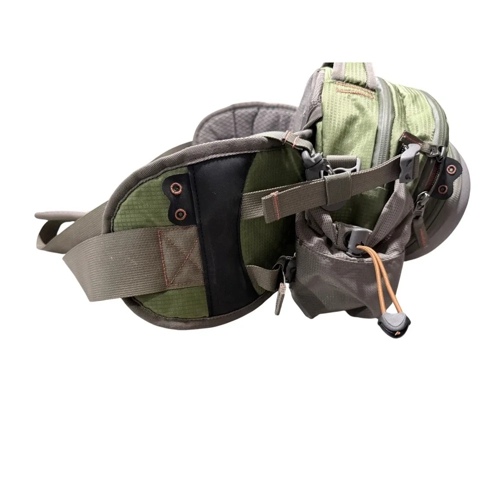 Fishpond Waterdance Guide Fly Fishing Lumbar Waist Pack Green Grey Technical